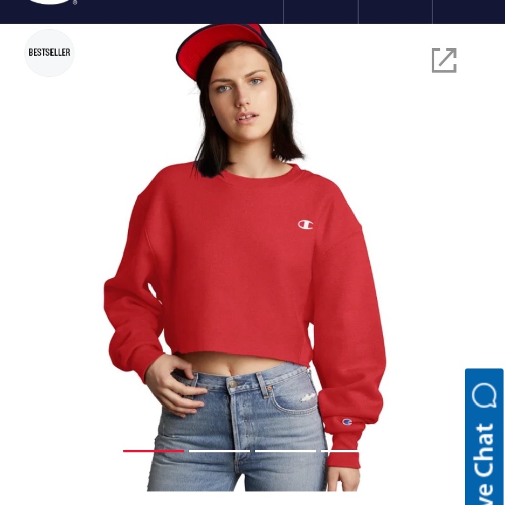 RED CHAMPION CROP👺👺